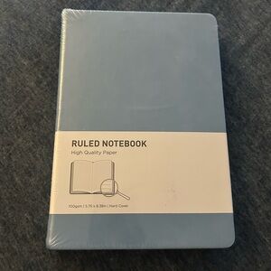 Lined Notebook (Light Blue)